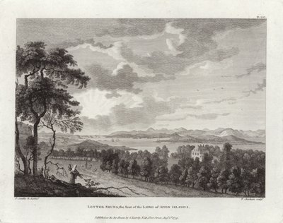 Carta Shuna, la sede del Laird de Appin Islands de Paul Sandby