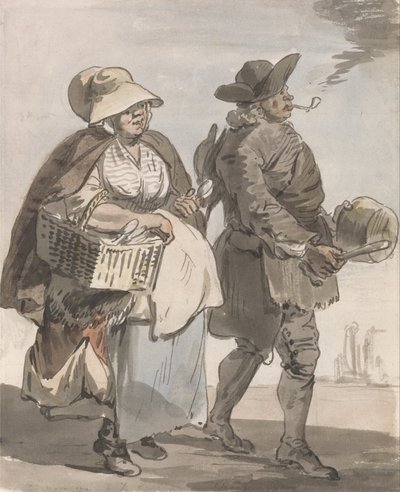 Gritos de Londres- ¿Quieres Cucharas... de Paul Sandby