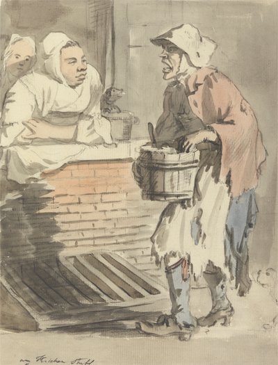Londres llora: "Cualquier cosa de cocina" de Paul Sandby