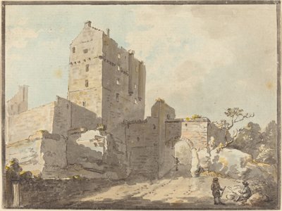 Castillo de Roslin de Paul Sandby
