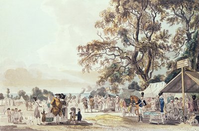 El campamento en Hyde Park de Paul Sandby
