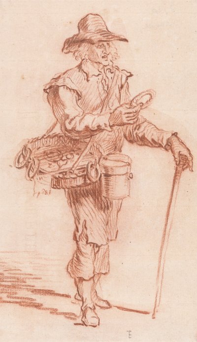 El vendedor ambulante de Paul Sandby
