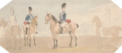 Los Dragones Ligeros de Paul Sandby