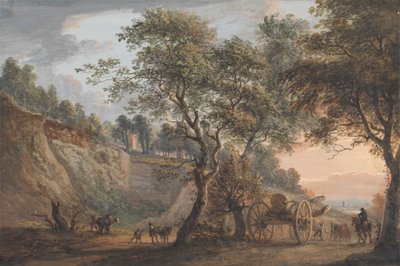 Vista en Charlton, Kent de Paul Sandby