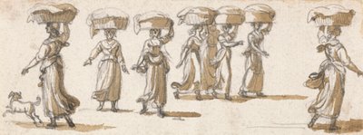 Lavanderas de Paul Sandby