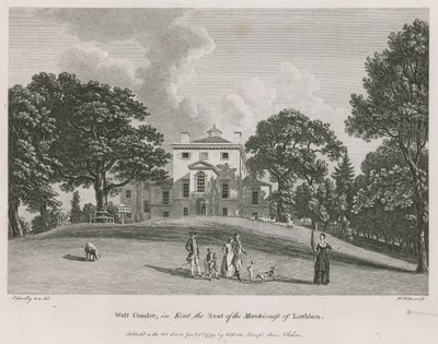 West Combe, en Kent, la residencia de la marquesa de Lothian de Paul Sandby