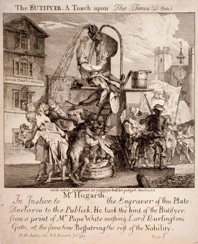 William Hogarth de Paul Sandby