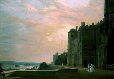 Castillo de Windsor: Terraza Norte de Paul Sandby