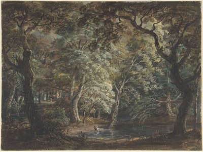Windsor Great Park, c.1790-99 (acuarela) de Paul Sandby