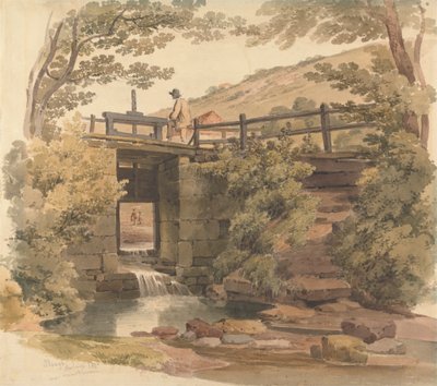 La esclusa de Slough de Paul Sandby Munn