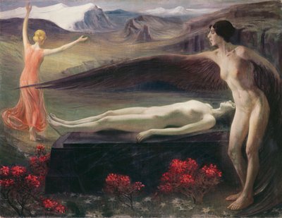 Mujeres en un paisaje de Paul Schad Rossa
