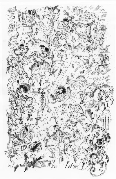 J. Offenbach, Operetten de Paul Scheurich