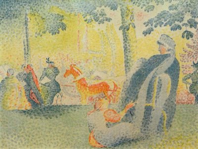 En los Campos Elíseos de Paul Signac