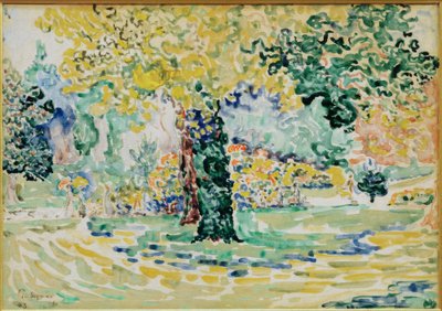 En Luxemburgo de Paul Signac