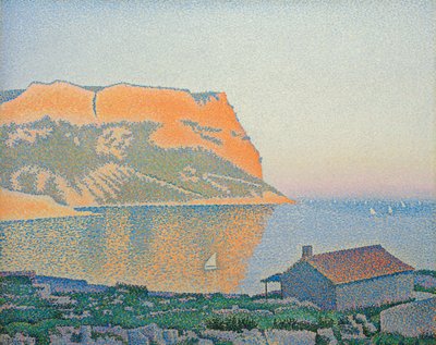 Cap Canaille, Cassis, 1889 de Paul Signac