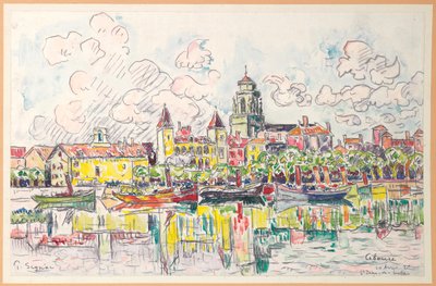 Ciboure, Saint-Jean-de-Luz, 1920 de Paul Signac