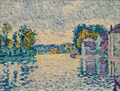 El Sena en Samois de Paul Signac