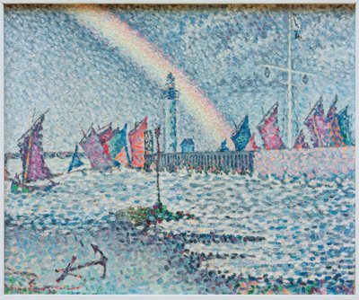 Entrada del puerto de Honfleur de Paul Signac