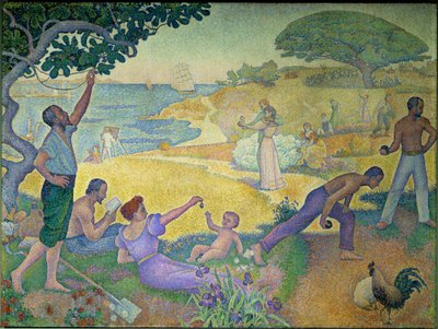 En el Tiempo de la Armonía. La Edad de Oro no está en el Pasado, está en el Futuro, 1896 de Paul Signac