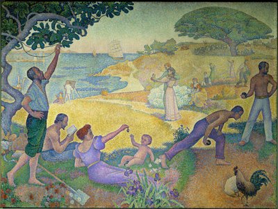 En la era de la armonía (pintura sobre lienzo) de Paul Signac
