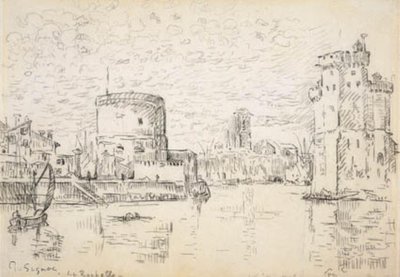Entrada al antiguo puerto de La Rochelle de Paul Signac
