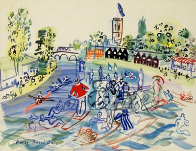 El puerto de La Rochelle, 1927 de Paul Signac