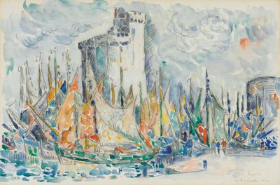La Rochelle, 1911 de Paul Signac