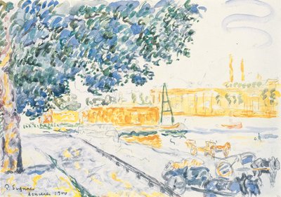 El Sena en Asnières de Paul Signac