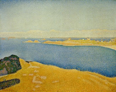 El mar. Saint-Briac. La Garde Guerin. Saint-Lunaire (Opus 2) de Paul Signac