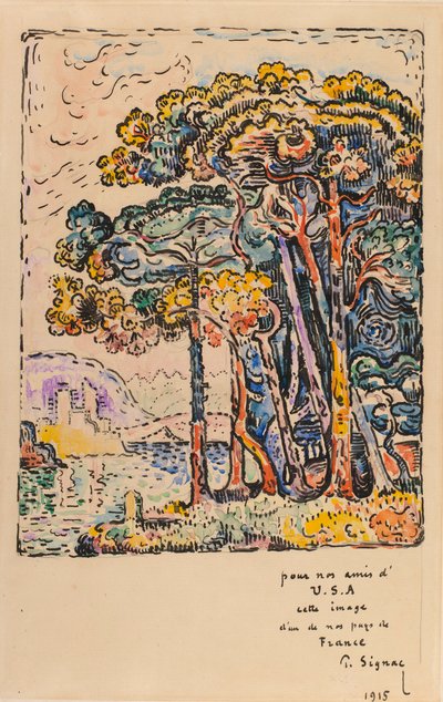 Paisaje de Paul Signac