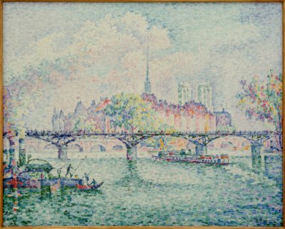 Le Pont des Arts de Paul Signac