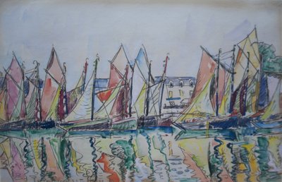 Le Pouliguen, 1929 de Paul Signac
