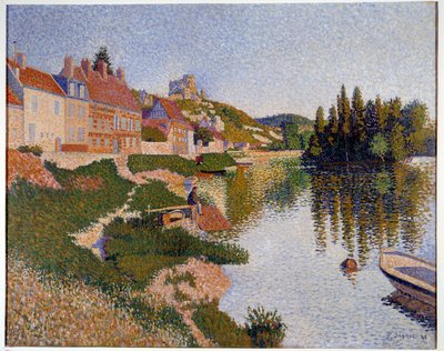 Les Andelys, la orilla de Paul Signac