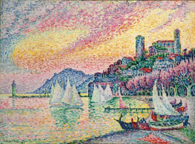 Viejo puerto de Cannes de Paul Signac
