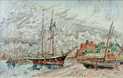 P. Signac / Marina en Loquivy de Paul Signac