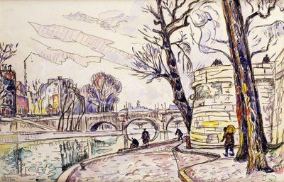 Quai de Seine de Paul Signac