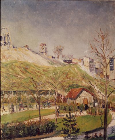 Plaza Saint-Pierre y la Butte Montmartre de Paul Signac