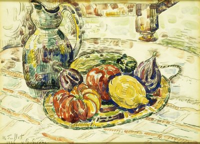 Naturaleza Muerta con Frutas; Nature Morte avec Fruits, 1926 de Paul Signac