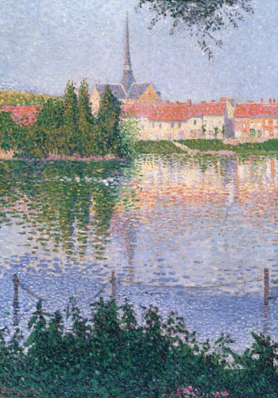 La Isla en Lucas cerca de Les Andelys de Paul Signac