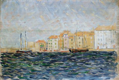 El Puerto de St. Tropez de Paul Signac