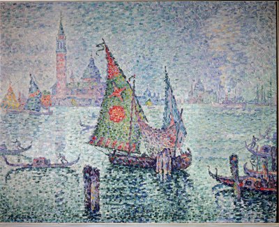 El velo verde, Venecia de Paul Signac
