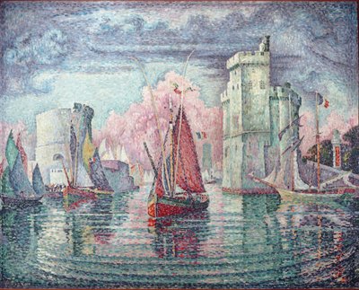 El puerto de La Rochelle de Paul Signac