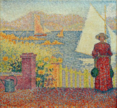 Puerta en Saint-Tropez de Paul Signac
