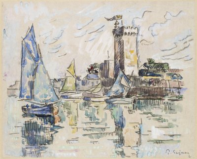 Vista del puerto en Les Sables-d