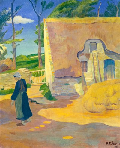 Casa de campo en Le Pouldu, 1890 de Paul Sérusier