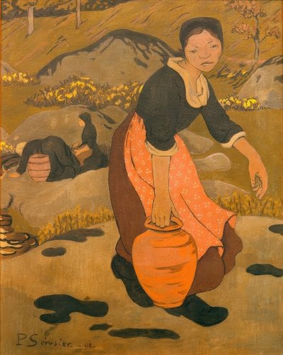 Joven bretona con jarra de Paul Sérusier