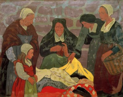 La vendedora de telas de Paul Sérusier