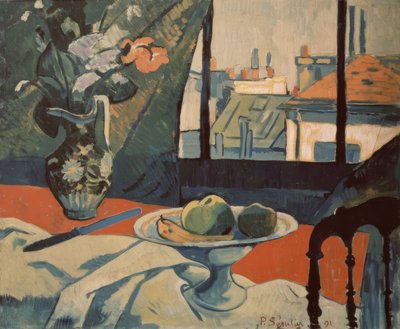 Naturaleza muerta en la ventana de Paul Sérusier