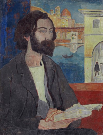 Retrato de Emile Bernard en Florencia de Paul Sérusier