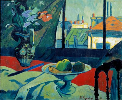 Naturaleza muerta, el taller del artista de Paul Sérusier